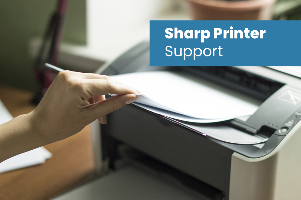 sharp printer support